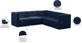Quincy Velvet Modular Sectional Sofa - Contemporary Design with Cloud-Like Comfort and Style