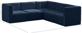 Quincy Velvet Modular Sectional Sofa - Contemporary Design with Cloud-Like Comfort and Style