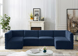 Quincy Velvet Modular Sectional Sofa - Contemporary Design with Cloud-Like Comfort and Style