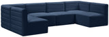Quincy Velvet Modular Sectional Sofa - Contemporary Design with Cloud-Like Comfort and Style