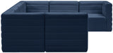 Quincy Velvet Modular Sectional Sofa - Contemporary Design with Cloud-Like Comfort and Style