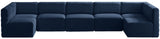 Quincy Velvet Modular Sectional Sofa - Contemporary Design with Cloud-Like Comfort and Style
