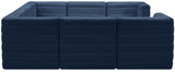 Quincy Velvet Modular Sectional Sofa - Contemporary Design with Cloud-Like Comfort and Style
