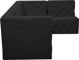 Tuft Velvet Modular Sectional - Deep Button Tufting, Stylish Design for Endless Configurations