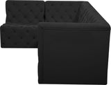 Tuft Velvet Modular Sectional - Deep Button Tufting, Stylish Design for Endless Configurations