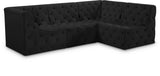 Tuft Velvet Modular Sectional - Deep Button Tufting, Stylish Design for Endless Configurations