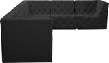 Tuft Velvet Modular Sectional - Deep Button Tufting, Stylish Design for Endless Configurations