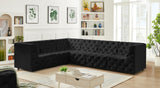 Tuft Velvet Modular Sectional - Deep Button Tufting, Stylish Design for Endless Configurations