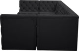 Tuft Velvet Modular Sectional - Deep Button Tufting, Stylish Design for Endless Configurations