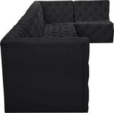 Tuft Velvet Modular Sectional - Deep Button Tufting, Stylish Design for Endless Configurations