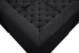 Tuft Velvet Modular Sectional - Deep Button Tufting, Stylish Design for Endless Configurations