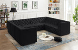 Tuft Velvet Modular Sectional - Deep Button Tufting, Stylish Design for Endless Configurations