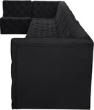 Tuft Velvet Modular Sectional - Deep Button Tufting, Stylish Design for Endless Configurations