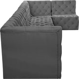 Tuft Velvet Modular Sectional Sofa - Deep Button Tufting, Soft Black Velvet, Infinite Configurations