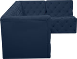 Tuft Velvet Modular Sectional Sofa - Luxurious Deep Button Tufting with Infinite Configurations