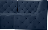Tuft Velvet Modular Sectional Sofa - Luxurious Deep Button Tufting with Infinite Configurations