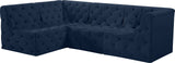 Tuft Velvet Modular Sectional Sofa - Luxurious Deep Button Tufting with Infinite Configurations