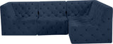 Tuft Velvet Modular Sectional Sofa - Luxurious Deep Button Tufting with Infinite Configurations