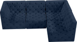 Tuft Velvet Modular Sectional Sofa - Luxurious Deep Button Tufting with Infinite Configurations