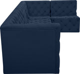 Tuft Velvet Modular Sectional Sofa - Luxurious Deep Button Tufting with Infinite Configurations