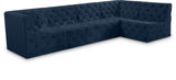 Tuft Velvet Modular Sectional Sofa - Luxurious Deep Button Tufting with Infinite Configurations
