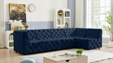 Tuft Velvet Modular Sectional Sofa - Luxurious Deep Button Tufting with Infinite Configurations