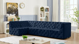 Tuft Velvet Modular Sectional Sofa - Luxurious Deep Button Tufting with Infinite Configurations