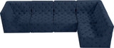 Tuft Velvet Modular Sectional Sofa - Luxurious Deep Button Tufting with Infinite Configurations