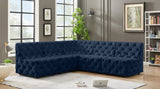 Tuft Velvet Modular Sectional Sofa - Luxurious Deep Button Tufting with Infinite Configurations