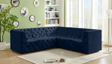 Tuft Velvet Modular Sectional Sofa - Luxurious Deep Button Tufting with Infinite Configurations