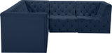 Tuft Velvet Modular Sectional Sofa - Luxurious Deep Button Tufting with Infinite Configurations
