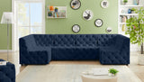 Tuft Velvet Modular Sectional Sofa - Luxurious Deep Button Tufting with Infinite Configurations