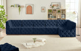 Tuft Velvet Modular Sectional Sofa - Luxurious Deep Button Tufting with Infinite Configurations