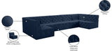 Tuft Velvet Modular Sectional Sofa - Luxurious Deep Button Tufting with Infinite Configurations