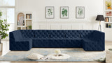 Tuft Velvet Modular Sectional Sofa - Luxurious Deep Button Tufting with Infinite Configurations