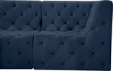 Tuft Velvet Modular Sectional Sofa - Luxurious Deep Button Tufting with Infinite Configurations