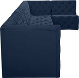 Tuft Velvet Modular Sectional Sofa - Luxurious Deep Button Tufting with Infinite Configurations