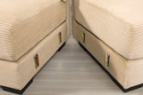 DESEO 130" 3-Seater with 2 Ottomans