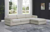 Beckham Modular Sectional Sofa in Soft Linen Fabric - Stylish Comfort for Contemporary Living Spaces