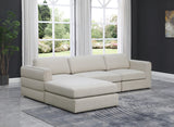 Beckham Modular Sectional Sofa in Soft Linen Fabric - Stylish Comfort for Contemporary Living Spaces