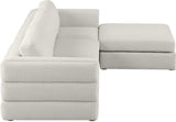 Beckham Modular Sectional Sofa in Soft Linen Fabric - Stylish Comfort for Contemporary Living Spaces
