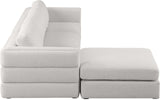 Beckham Modular Sectional Sofa in Soft Linen Fabric - Stylish Comfort for Contemporary Living Spaces