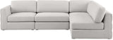 Beckham Modular Sectional Sofa in Soft Linen Fabric - Stylish Comfort for Contemporary Living Spaces