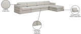 Beckham Modular Sectional Sofa in Soft Linen Fabric - Stylish Comfort for Contemporary Living Spaces