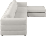 Beckham Modular Sectional Sofa in Soft Linen Fabric - Stylish Comfort for Contemporary Living Spaces