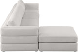 Beckham Modular Sectional Sofa in Soft Linen Fabric - Stylish Comfort for Contemporary Living Spaces