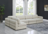 Beckham Modular Sectional Sofa in Soft Linen Fabric - Stylish Comfort for Contemporary Living Spaces