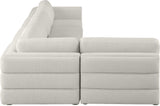 Beckham Modular Sectional Sofa in Soft Linen Fabric - Stylish Comfort for Contemporary Living Spaces