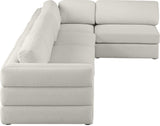 Beckham Modular Sectional Sofa in Soft Linen Fabric - Stylish Comfort for Contemporary Living Spaces