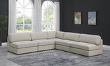 Beckham Modular Sectional Sofa in Soft Linen Fabric - Stylish Comfort for Contemporary Living Spaces